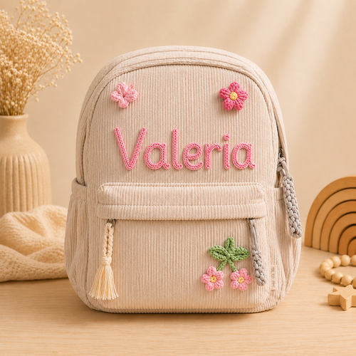 Mivio Kids – Mochila Infantil Personalizada con Nombre Bordado