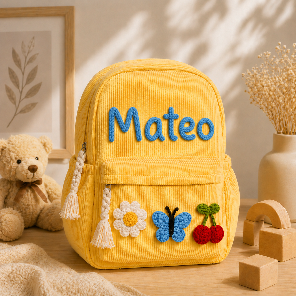 Mivio Kids – Mochila Infantil Personalizada con Nombre Bordado